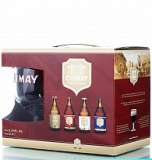 lhev CHIMAY Gift Box (4x33 cl) + sklenice