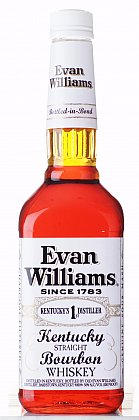lhev EVAN WILLIAMS White Label Bourbon Whiskey