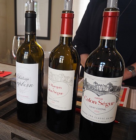 Ch. Calon Segur, Pontet Canet, Haut Bailly