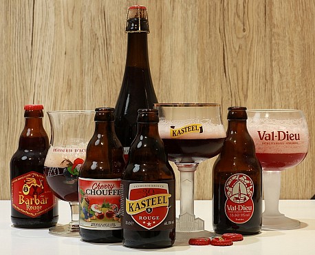 Speciální nabídka belgických silných ovocných piv!