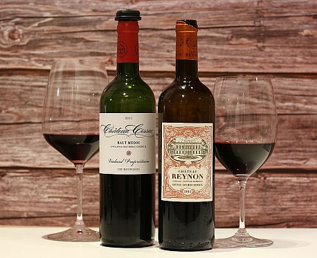 NABDKA: Ch. Reynon (Premieres Ctes de Bordeaux), Ch. Cissac (Haut-Medoc)