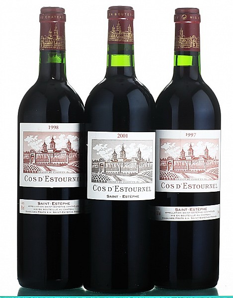 45 / 2025 – NEWSLETTER Z TOPVINO.CZ: Château Cos d’Estournel 1997, 1998, 2001