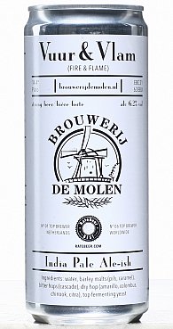 lhev zDE MOLEN Vuur & Vlam IPA (plechovka)