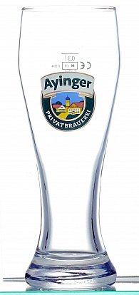 lhev Ayinger Weizen Bier Glas (0,3 l)