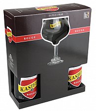 lhev KASTEEL Rouge Gift Set  (2x75 cl) + sklenice