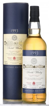 l�hev zTullibardine Vintage Edition 1993 Aged 18 Years
