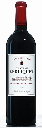 Láhev vína Berliquet 2014