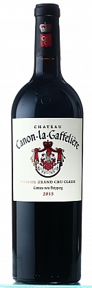 Láhev vína Canon La Gaffeliere 2015