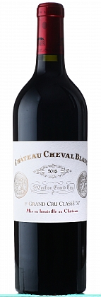 Láhev vína Cheval Blanc 2015