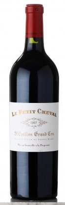 Láhev vína Le Petit Cheval 2007