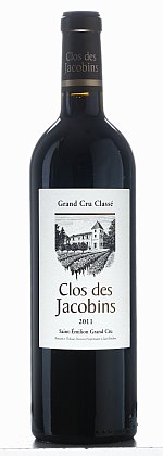Láhev vína Clos des Jacobins 2011