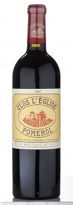 Láhev vína Clos L´Eglise 1997