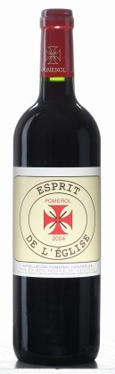 Láhev vína Esprit de L´Eglise 2004