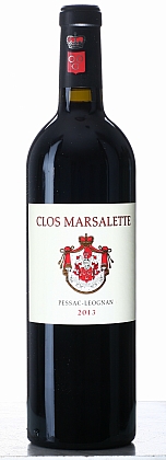 Láhev vína Clos Marsalette 2013