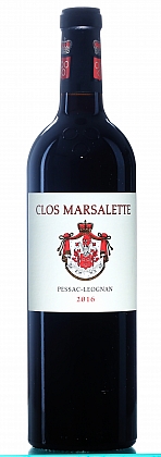 Láhev vína Clos Marsalette 2016
