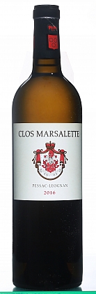 Láhev vína Clos Marsalette BLANC 2016
