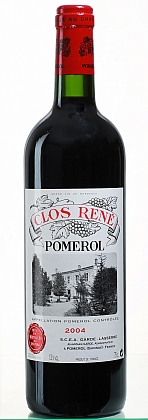 Láhev vína Clos Rene 2004