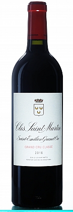 Láhev vína Clos Saint Martin 2016