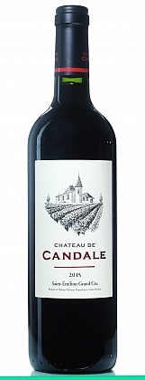 Láhev vína de Candale 2015