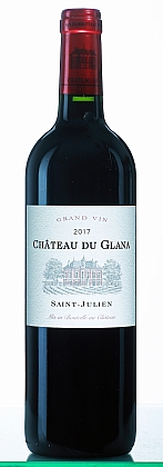 Láhev vína du Glana 2017