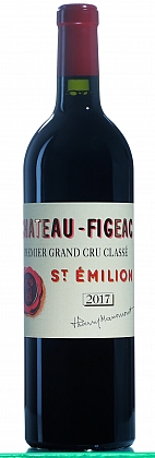 Láhev vína Figeac 2017