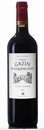 Láhev vína Gazin Rocquencourt 2011