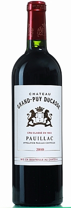 Láhev vína Grand Puy Ducasse 2010