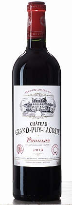 Láhev vína Grand Puy Lacoste 2013