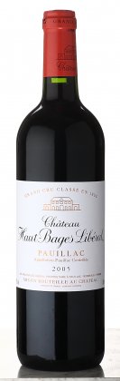 Láhev vína Haut Bages Liberal 2005