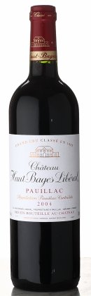 L�hev v�na zHaut Bages Liberal 2004