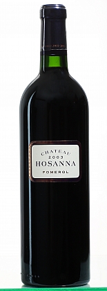 Láhev vína Hosanna 2003