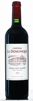 Láhev vína La Dominique 2014