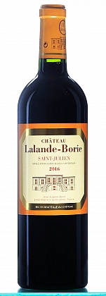 Láhev vína Lalande Borie 2016