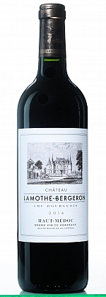 Láhev vína Lamothe Bergeron 2016