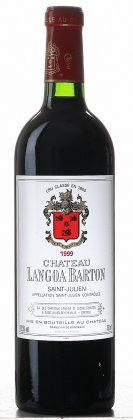 Láhev vína Langoa  Barton 1999