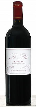 Láhev vína Le Pin 2014