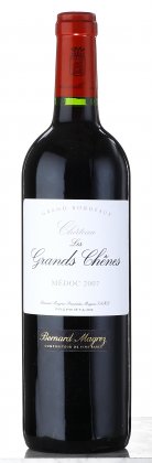 Láhev vína Les Grands Chenes 2007