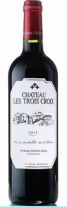 Láhev vína Les Trois Croix 2015