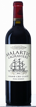 Láhev vína Malartic Lagraviere 2013