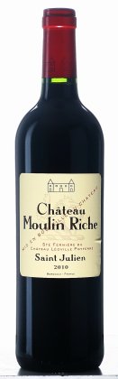 Láhev vína Moulin Riche 2010