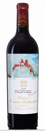 Láhev vína Mouton Rothschild 2012