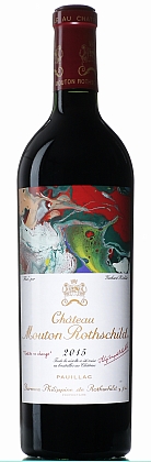 Láhev vína Mouton Rothschild 2015