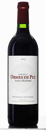 Láhev vína Ormes de Pez 2003