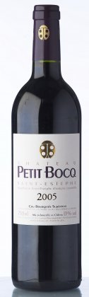 Láhev vína Petit Bocq 2005