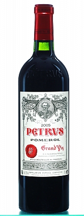 Láhev vína Petrus 2005