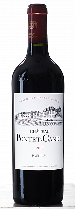 Láhev vína Pontet Canet 2013