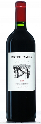 Láhev vína Roc de Cambes 2014
