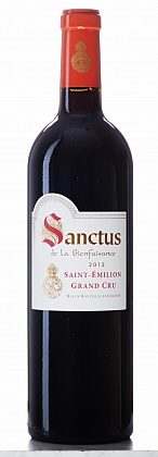 Láhev vína Sanctus 2012