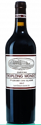 Láhev vína Troplong Mondot 2017